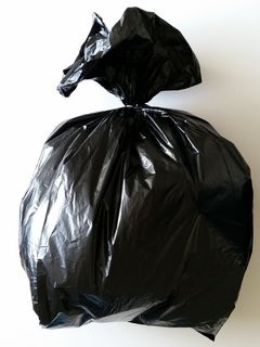 Black Rubbish Bag 350x290x900mm - Fortune