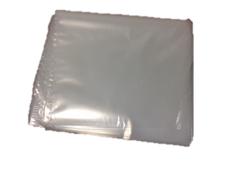 Stock Bags - Heavy Duty 300X450-50 NATURAL BAGS.WRAPPED.100s - Flexoplas