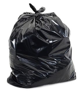 Rubbish Bag Bin Liner 80L Black