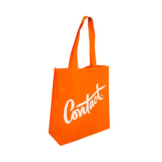 Tote with Gusset - ORANGE - Ecobags