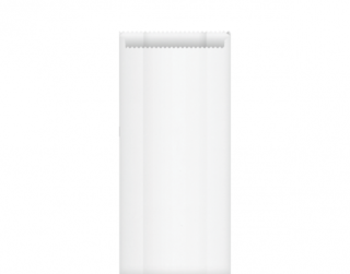 Greaseproof Paper Bags #3 Satchel, White - Castaway