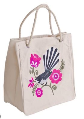 Kiwiana Fantail Shopper Bag - Ecobags