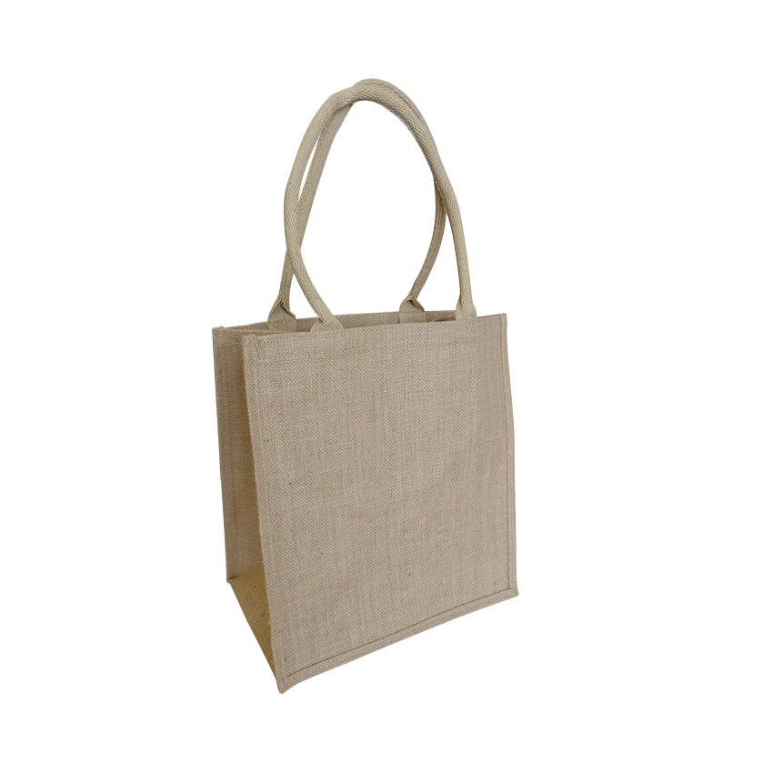 Laminated Supermarket Shopper Bag NATURAL - Ecobags