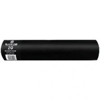Drawstring rubbish bag - Black-One